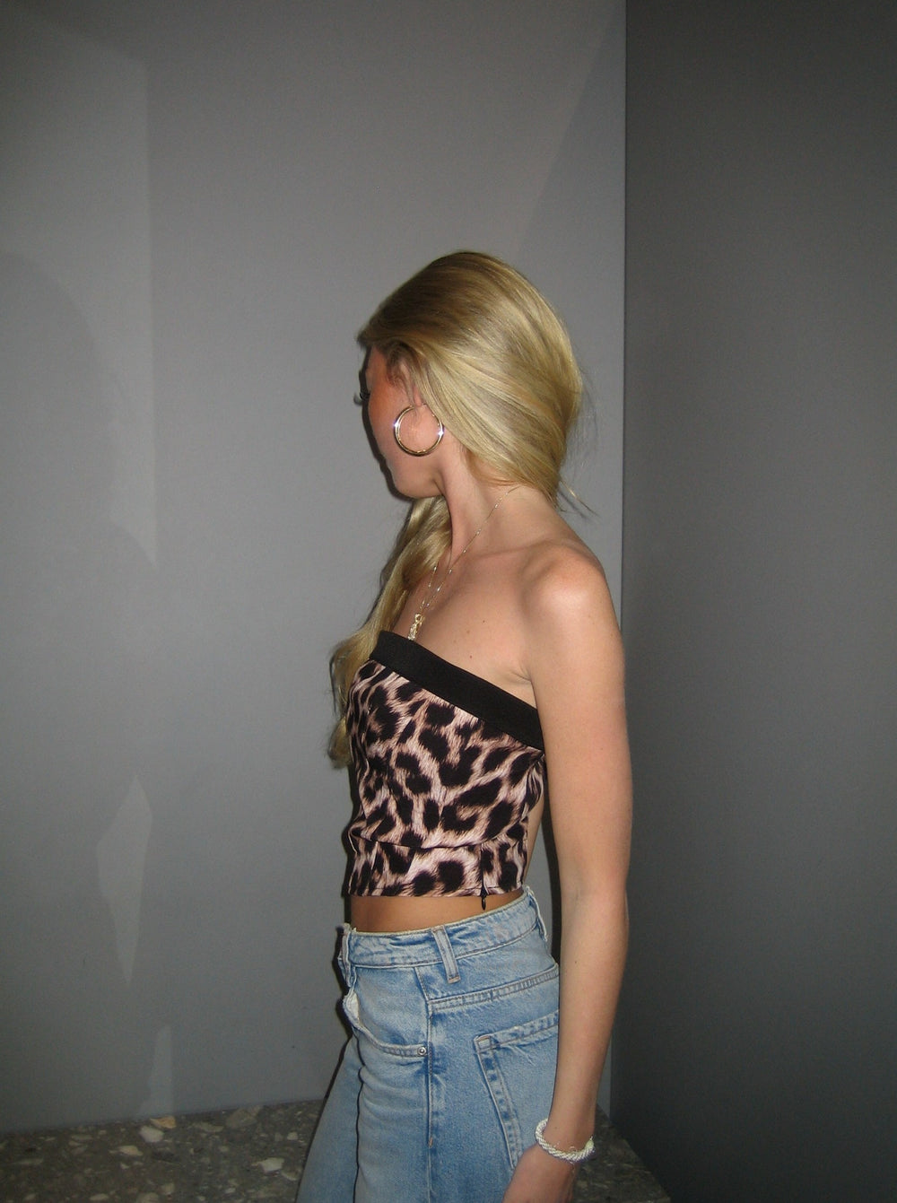 Kimberly corsettop - Leopard