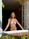 Paola bikini med mønster - Hvid/pink
