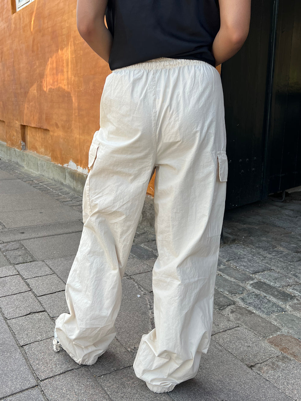 Elita bukser med lommedetaljer - Beige