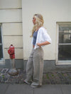 Audrey jeans - Sage grøn