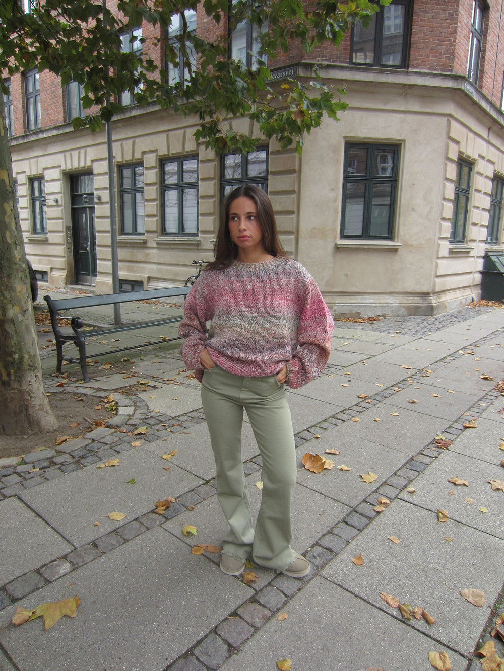 Neola jeans - Kaki