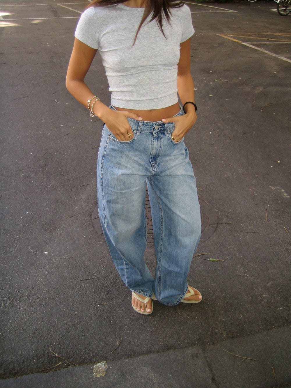 Baloua ballon jeans - Lys denim