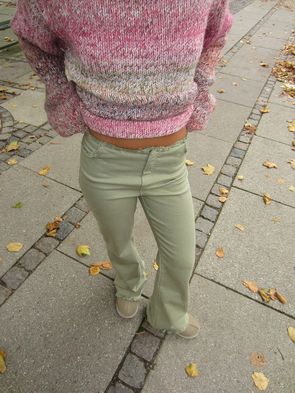 Neola jeans - Kaki