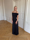 Sofia off shoulder kjole - Sort