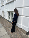 Star jeans med leopard stjerner - Sort