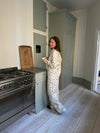Kyla pyjamasbukser med halvmåner - Beige