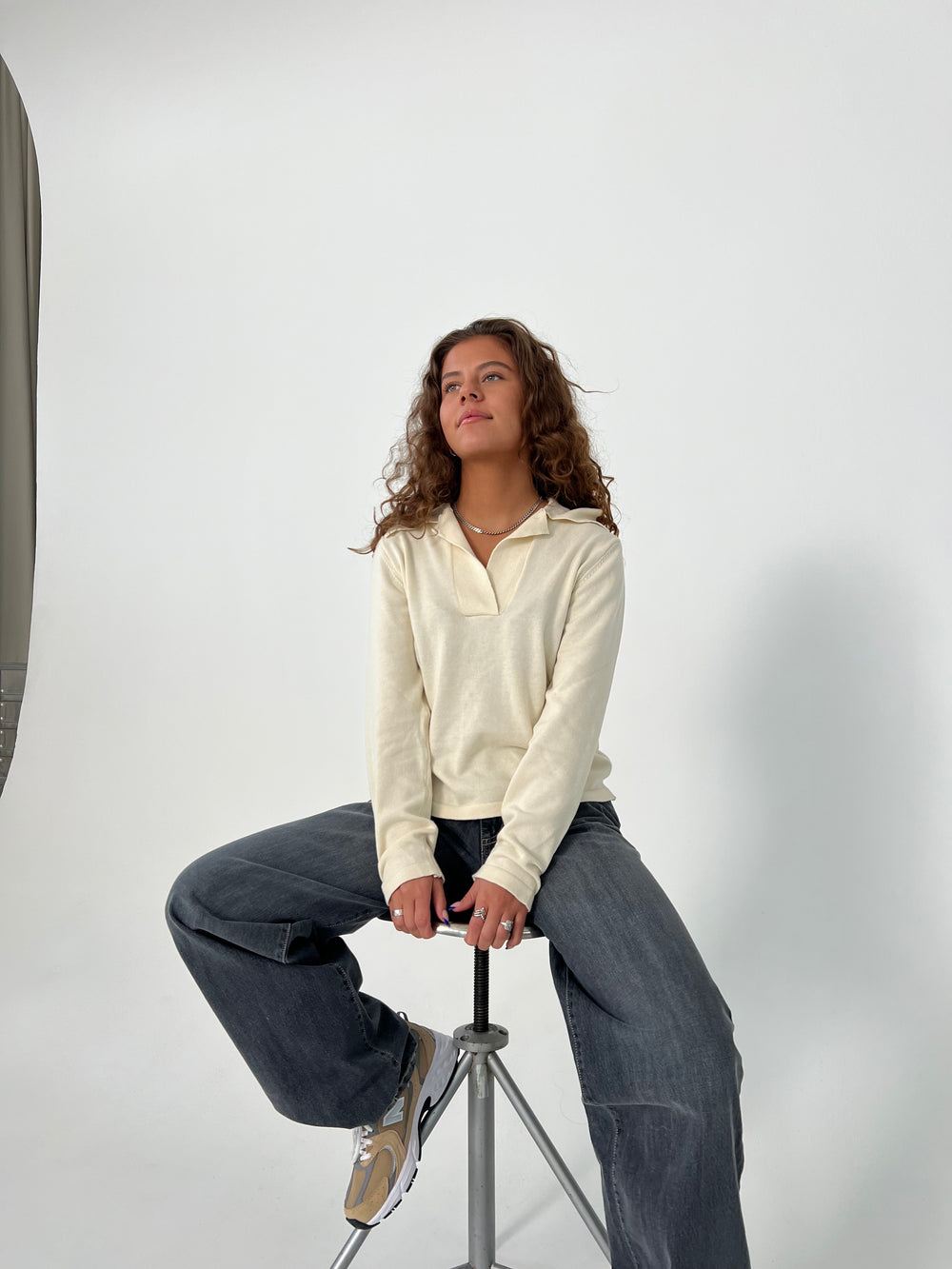 Maia strik - Creme/beige
