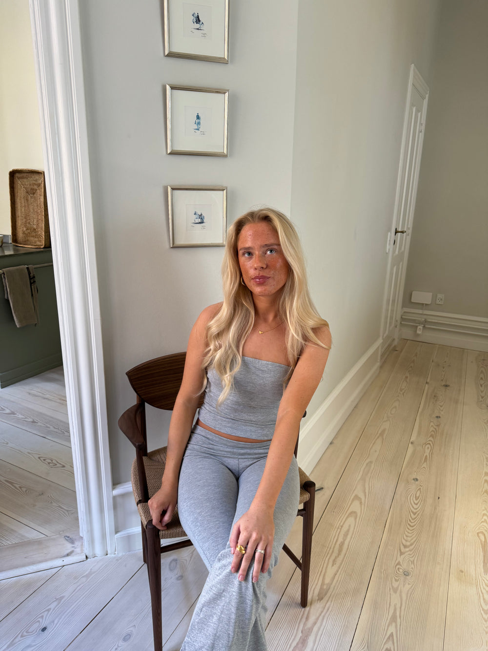 Matilda tubetop - Grå