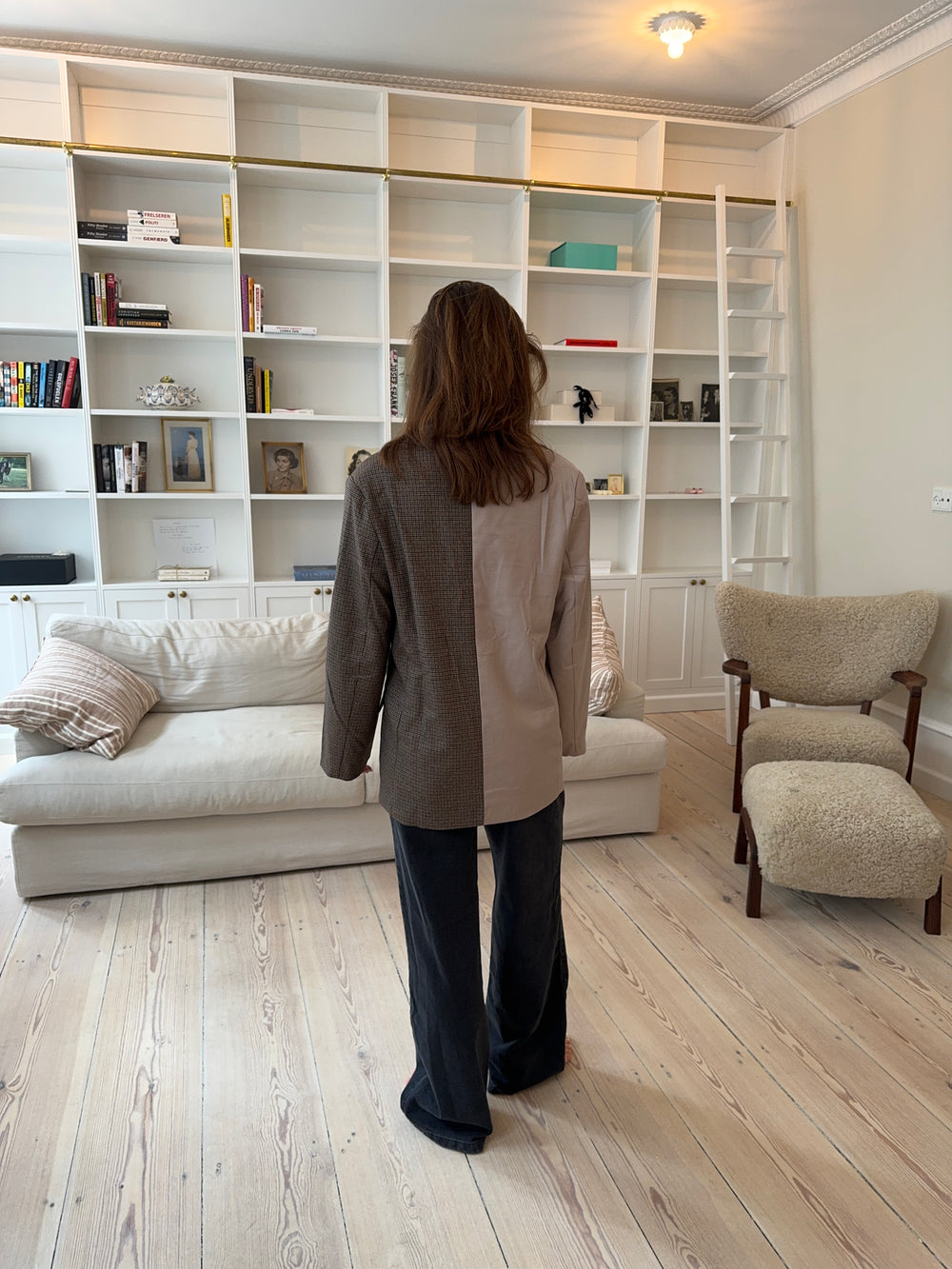 Vivenne duo blazer - Beige/brun