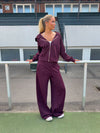 Kat sweatpants - Mørkelilla