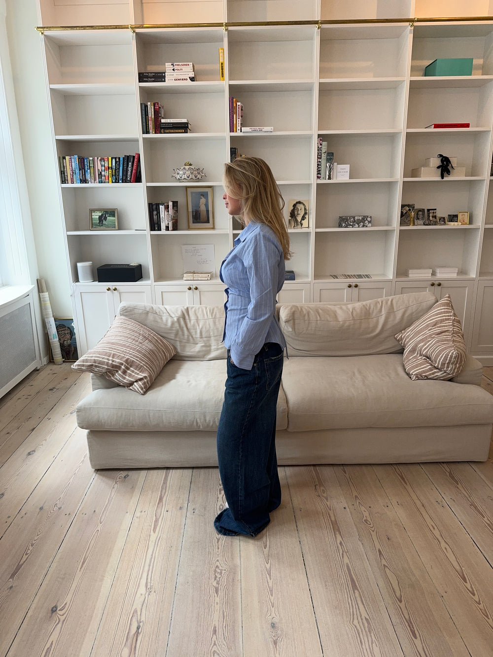 Samara jeans - Mørkeblå denim