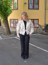 Millie cropped trenchcoat - Beige