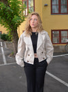 Millie cropped trenchcoat - Beige