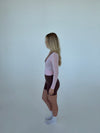 Motion wrap bluse - Candyfloss