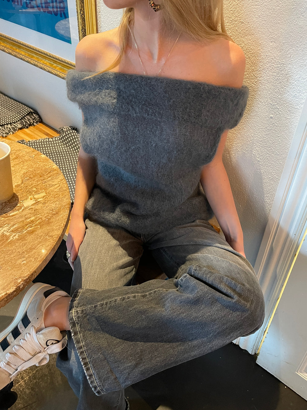 Vinnie strik - Grå