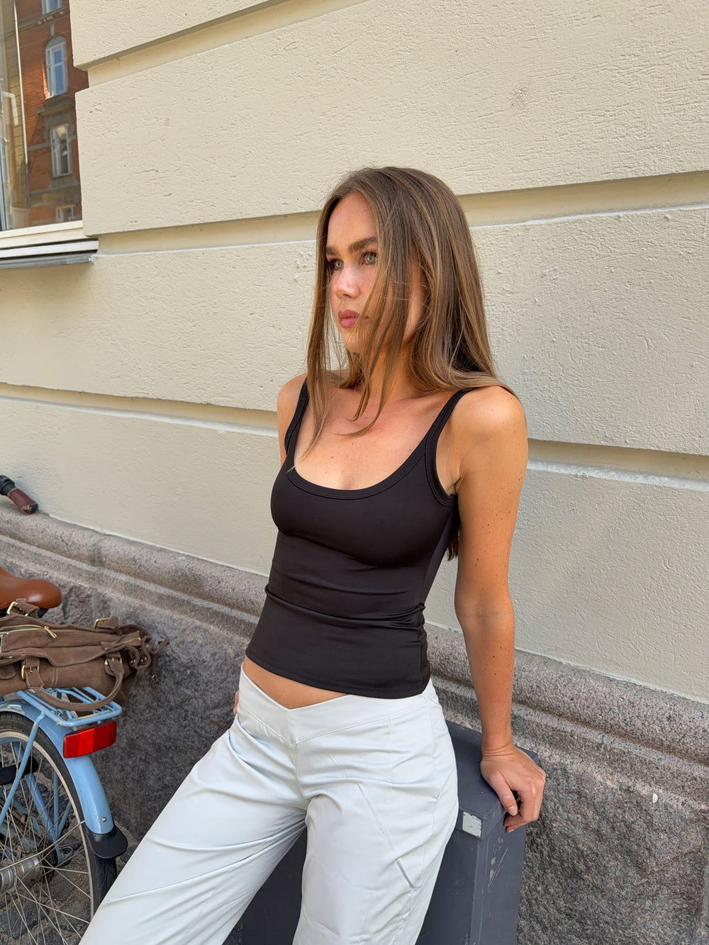 Svea tanktop - Sort