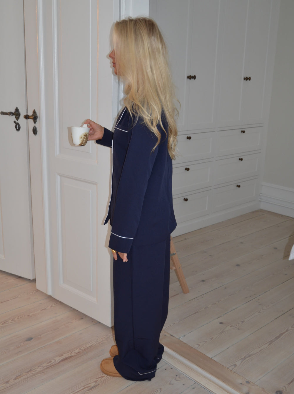 Aurelia pyjamasskjorte - Navy