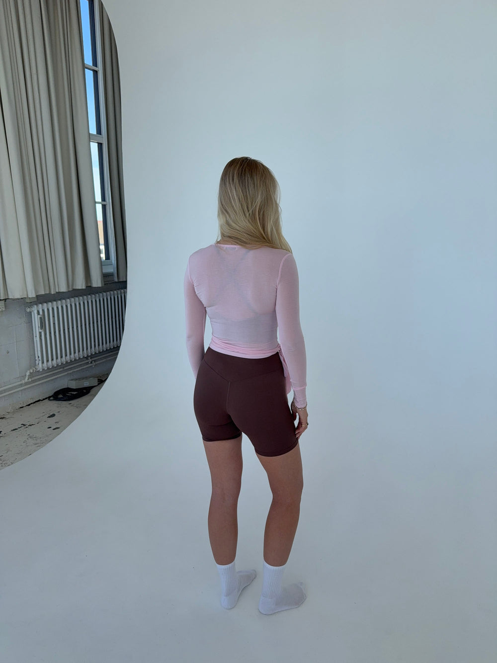 Motion wrap bluse - Candyfloss