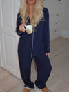 Aurelia pyjamasskjorte - Navy
