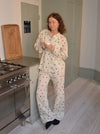 Kyla pyjamasbukser med halvmåner - Beige