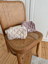 Honey lille toilettaske med mønster - Beige