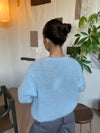 Jamilla mohair cardigan - Lyseblå