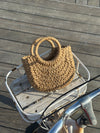 Taormina flettet taske - Beige