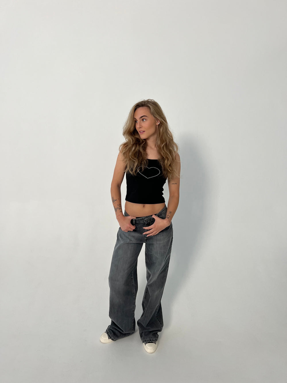Audrey jeans - Grå