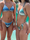Breezy glitter bikini - Blå