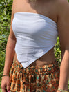 Perla tubetop - Hvid
