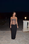 Zita bandeau meshtop - Leopard