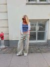 Audrey jeans - Sage grøn