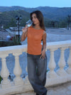 Montania glimmertop - Orange