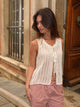 Hadil striktop - Off white