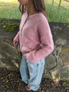 Desideria mohair cardigan - Lyserød