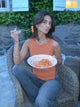 Montania glimmertop - Orange