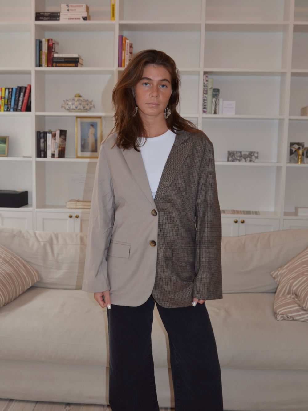 Vivenne duo blazer - Beige/brun
