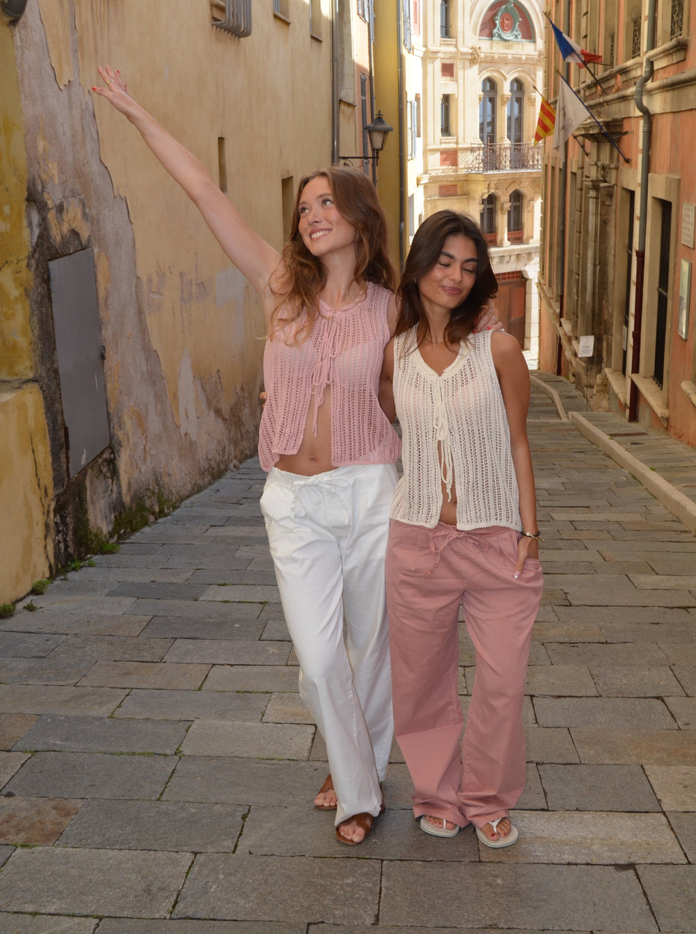 Hadil striktop - Off white