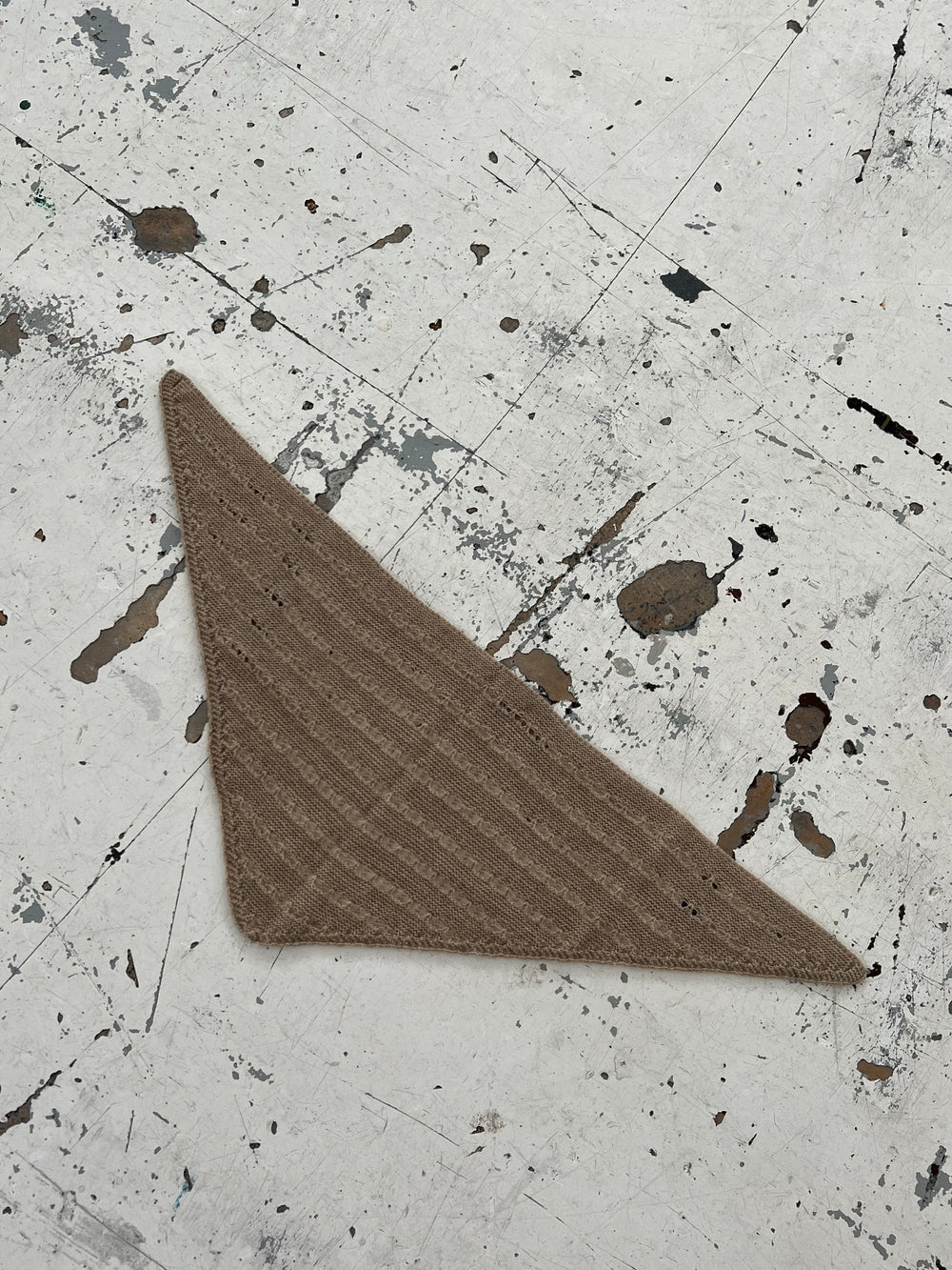 Gabi trekant tørklæde - Beige