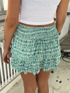 Stockholm nederdel - Turkis