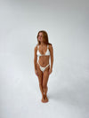 Bruna glimmer bikini - Beige