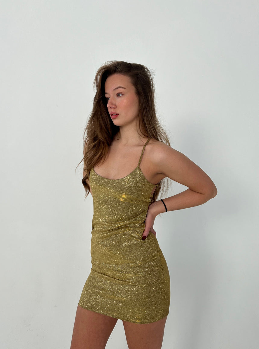 Roksana kjole - guld