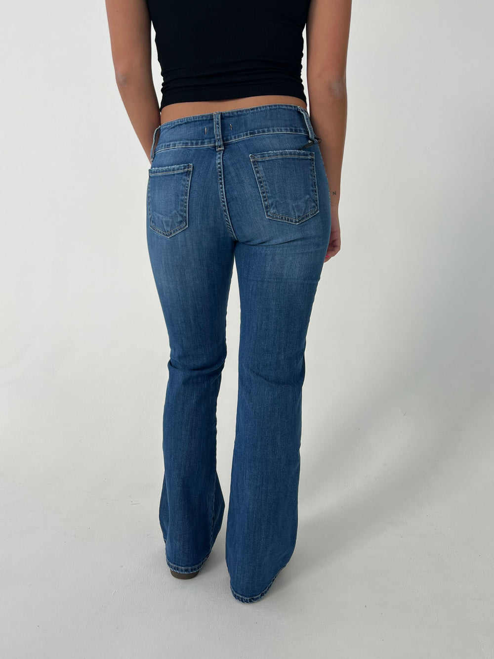 Amani bootcut jeans - Blå denim