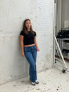 Amani bootcut jeans - Blå denim