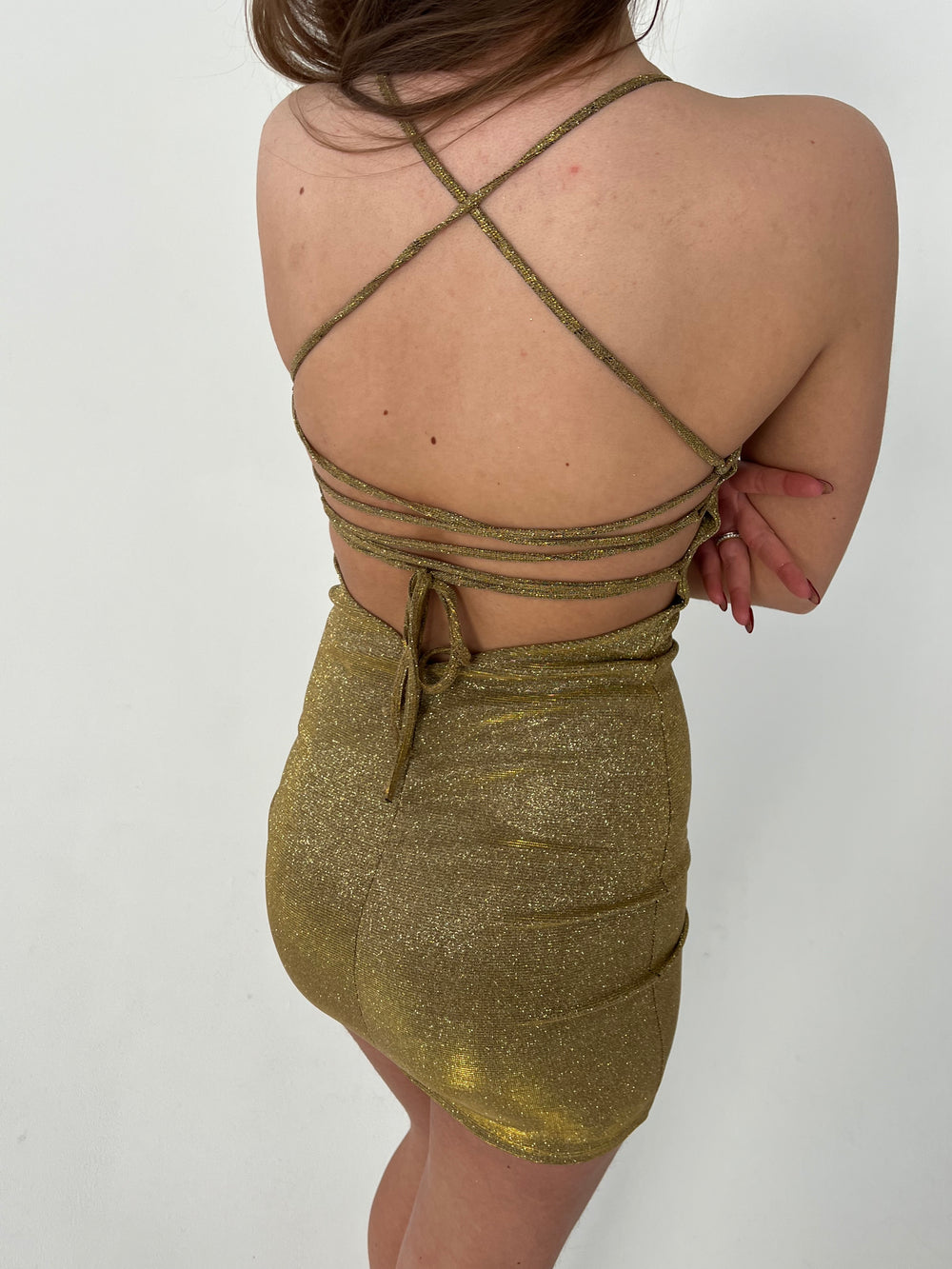 Roksana kjole - guld