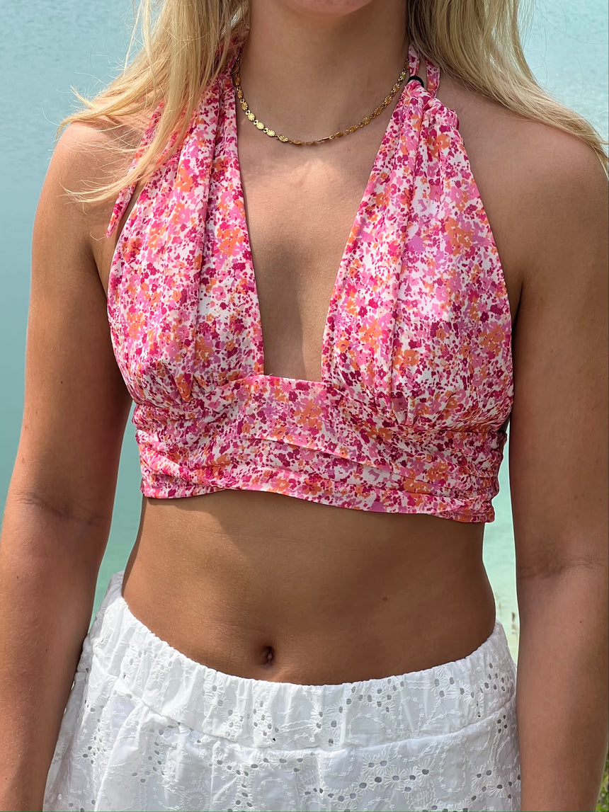 Celestina top - Lyserød