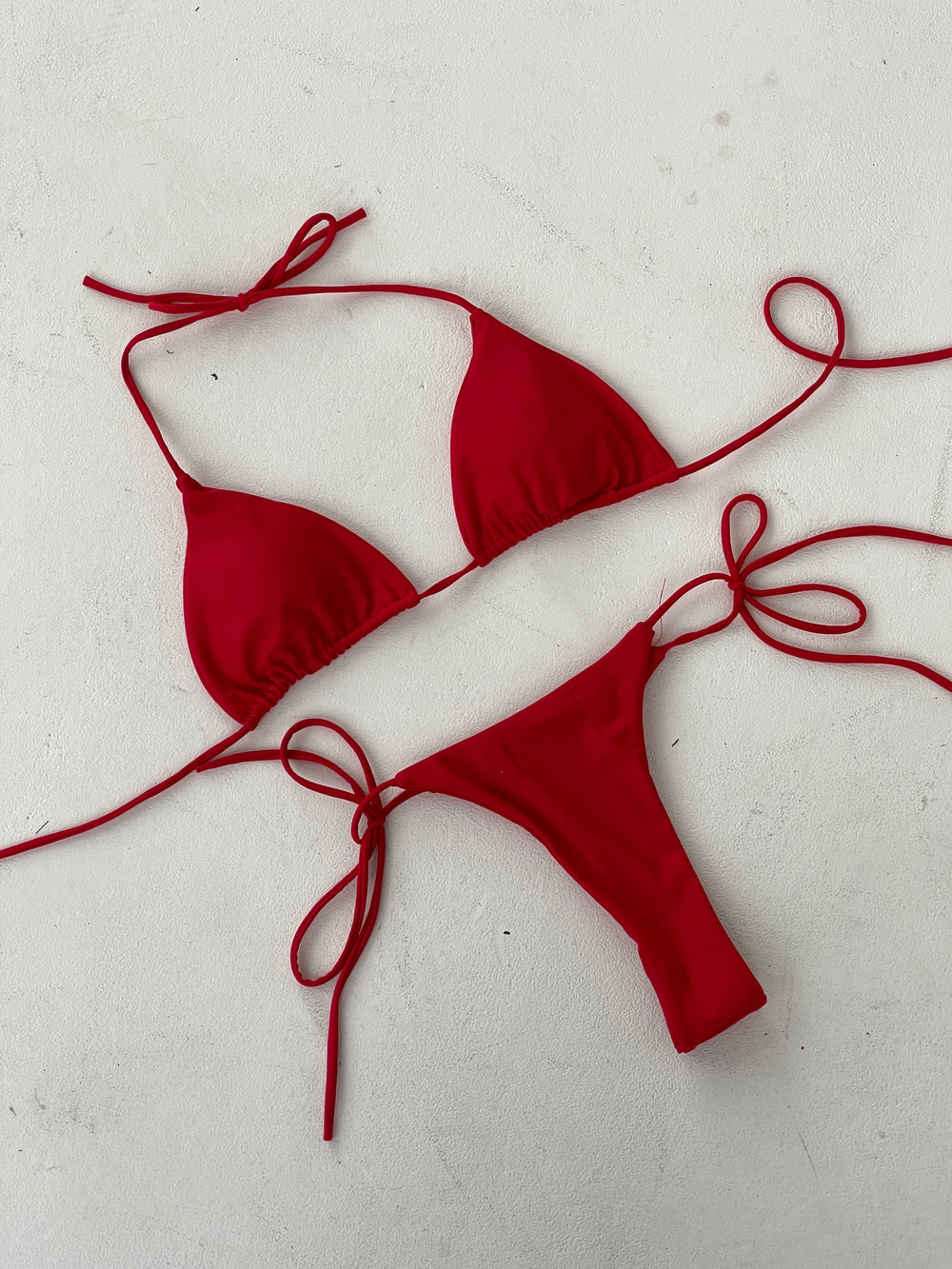 Khadija bikini - Rød