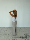 Emina hørtop - Hvid