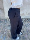 Kienna lavtaljede suitbukser - Navy