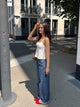 Bente blondetop - Hvid